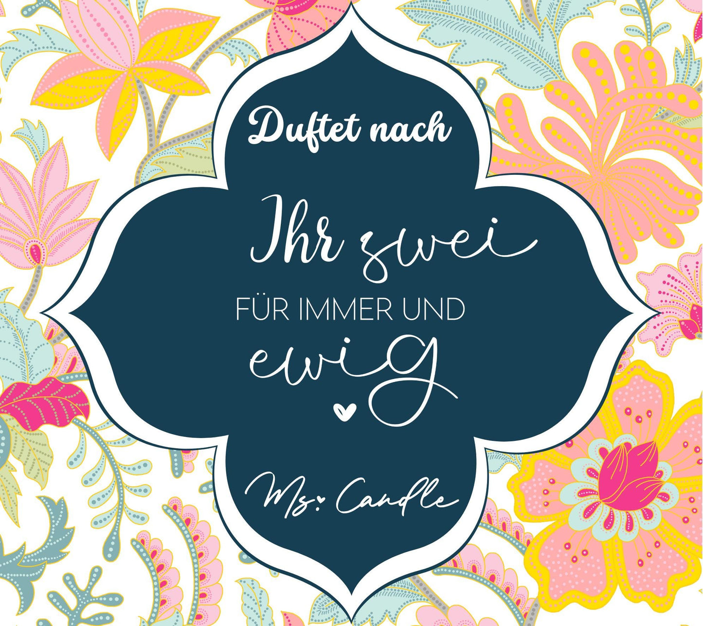 Kerze Hochzeitsgeschenk Ehepaar Hochzeitstag Geschenk Duftkerze mit Spruch Sojawachs Kerze Hochzeit Liebe Geschenk für Brautpaar